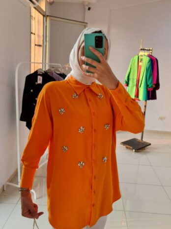 Blouse crystal موديل قميص كريستال